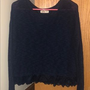 Blue Hollister Sweater